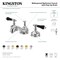 Kingston Brass KS1167PKL Duchess Widespread Bathroom Faucet W/ Brass Pop-Up, Brass KS1167PKL - alternate 6